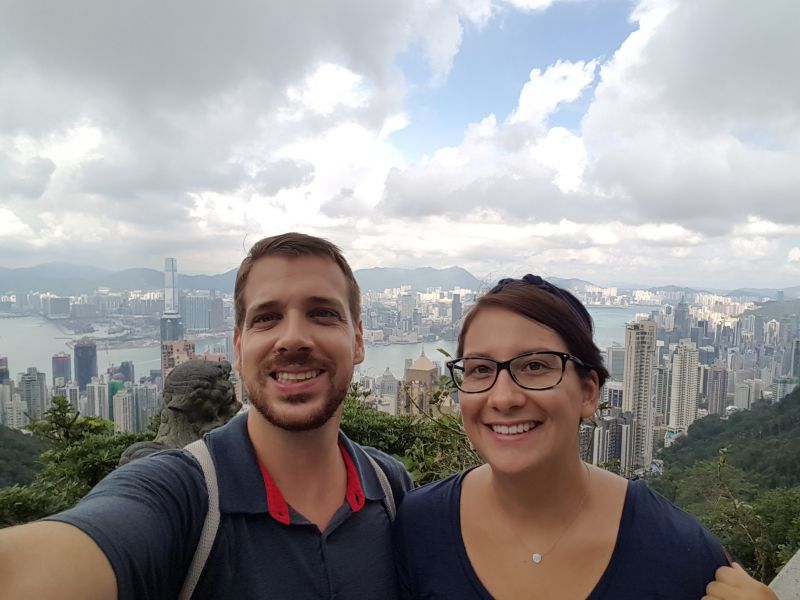 Sur les hauteurs de Hong-Kong
